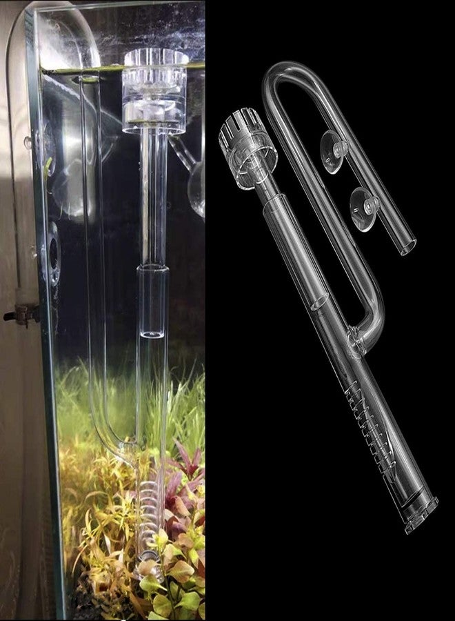 IAFVKAI 17mm Glass Aquatic Skimmer Inflow Lily Pipe for Aquarium Filter 5/8" i.d. (16/22mm) Tubing and Stainless Steel 90cm Flexible Cleaning Brush for Aquarium Planted Tank - Image 5